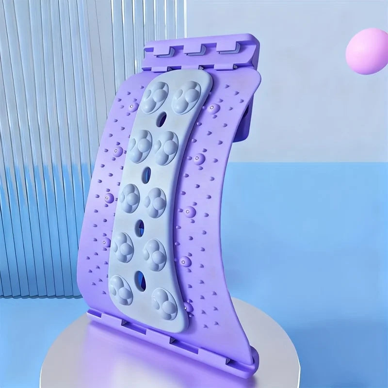 Plum Blossom Top Waist Plate Lumbar Traction Device Lumbar Soothing Stretching Device Straight Back Correction Exercise Back Str