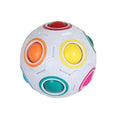 Magic Rainbow Ball Early Education Toy Puzzle Thinking Training Intelligence Brain Football Cube