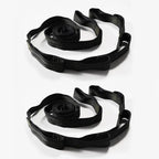 New-2Pcs Special Reinforced Polyester Straps 5Ring High Load-Bearing Barbed Hammock Straps For Outdoor Camping Hammock Straps