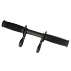 Black Bicycle Handlebar 250mm Length Removable Bicycle Children's Armrest Durable Ergonomic Design Armrest Bracket