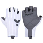 YKYWBIKE Cycling Gloves Woven Aerodynamic Striped Bicycle Sports Gloves Anti-Slip Riding Gloves Shock-absorbing Road Bike Gloves