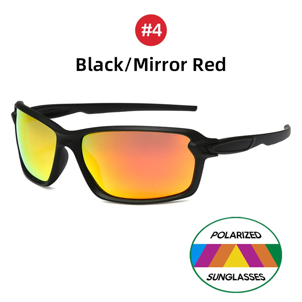 Sports Sunglasses for Men Photochromic Bicycle Mirror Red Polarized Cycling Sun Glasses Women Fishing 2026 UV400 Bike Goggles