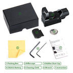 Tactical Red Green Dot Sight Scope Optics scope Red Dot Sight Hunting Optics Reflex Sight with 20mm Rail