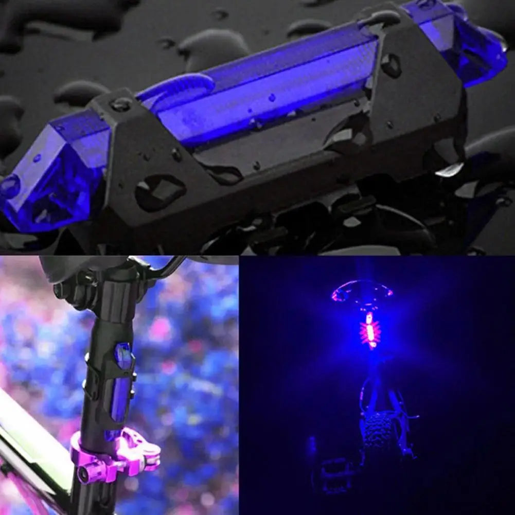 Scooter Warning Led Strip Flashlight Bar Lamp For Mijia M365 Electric Scooter Night Cycling Safety Decorative Light taillight