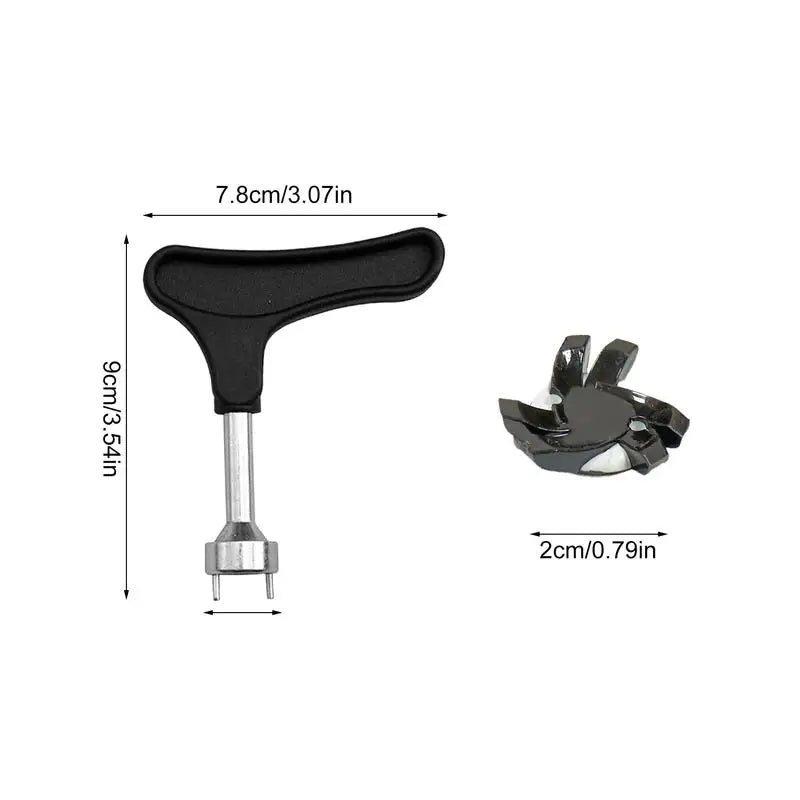 Golf Shoe Spikes 12pcs Anti Slip Golf Shoe Spikes Golf Cleat Golf Shoe Spikes Replacements Training Parts Golf Shoe Spikes