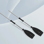 Recreational Aluminum Alloy Kayak Paddles Anti-twist Design Portable Boat Oars Lightweight Durable Fishing Boat Pulp Travel