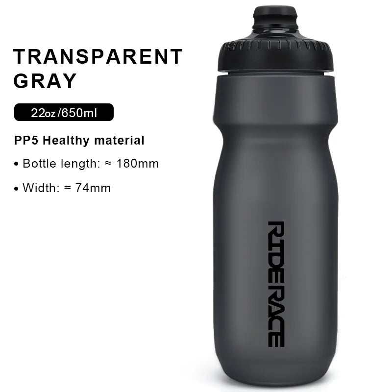 550/650ML Bike Water Bottle High-Quality PP5 Taste-Free Outdoor Sports Large Capacity Squeeze Bicycle Kettle Cycling Drink Cup