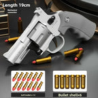 A1 N6 ZP5 357 Revolver Launcher Pistol EVA Soft Dart Bullet Toy Gun Airsoft CS Outdoor Shooting Game Paintball Kids Adult GiftF