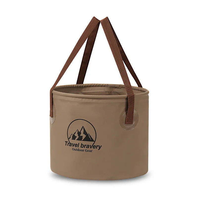5L/10L/20L Car Folding Bucket Waterproof Foldable Sink Portable Travel Foldable Basin Camping Hiking Fishing Storage Bucket