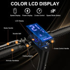 AOVOPRO TMAX 10inch Electric Scooter 500W 22MPH Adult APP Smart Scooter Shock-absorbing Anti-skid Folding Electric Scooter