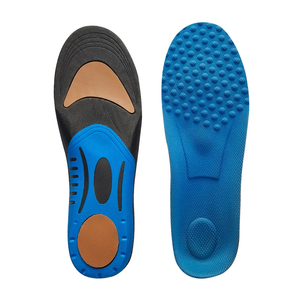 Orthopedic Insoles Man Woman Arch Support Flat Foot Correction Sports Camping Massage Breathable Sweat-absorbing Cushion Pad
