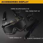 Tactical FAST Helmet Goggles Outdoor Airsoft Paintball Protective Glasses Sports Sunglasses Men Windproof Anti Fog Goggles