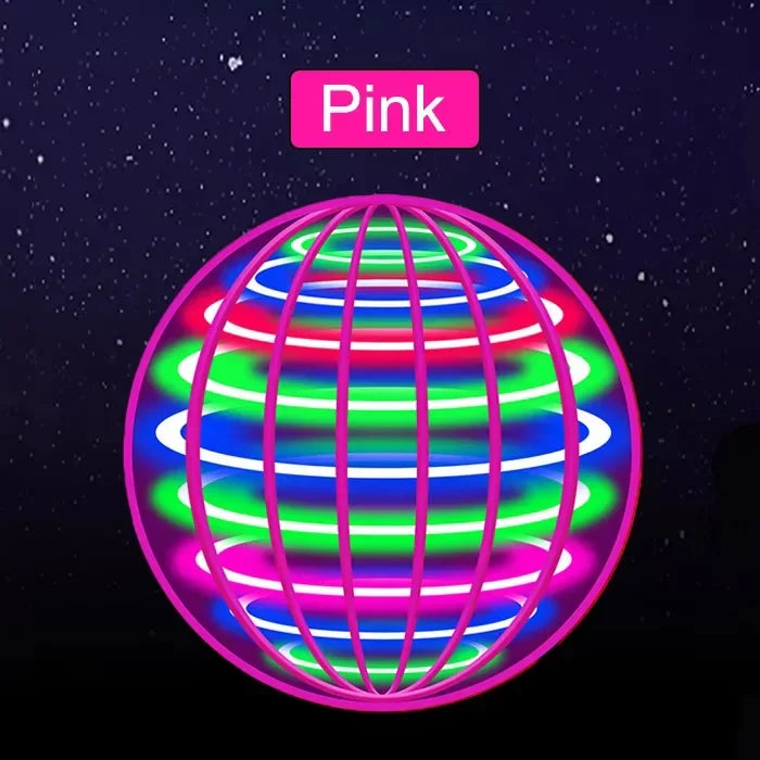 LED Flying UFO Ball, Automatic Spinning Floating Magic Ball, Interactive Sports Toy Gift for Kids