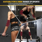 Sports Elbow Guard Winding Pressure Elbow Pad Bench Press Weightlifting Protective Gear Gym Equipment Booster Stripe