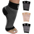 Modetro Socks - 1 Pair of Ankle Compression Socks for Ankle Support Foot Discomfort Relief Dotted Black