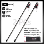 Local+ 2PCs Trekking Poles Carbon Fiber 115g Ultra-Light Hiking Poles Camping Stick Foldable Walking Cane Travel Outdoor Gear