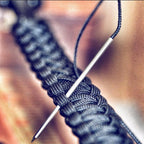 Paracord Knitting Tool Set Aluminium Parachute Cord Needles Bracelets DIY Weave Tool Umbrella Rope