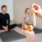 Handmade Brass Singing Bowl - Tibetan Meditation Instrument for Sound Healing, Yoga & Stress Relief