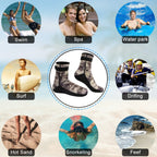 3mm Neoprene Water Socks Diving Sock Anti-Slip Wetsuit Shoes Footwear Fin Sand Proof Beach Volleyball Swim Outdoor Water Sports
