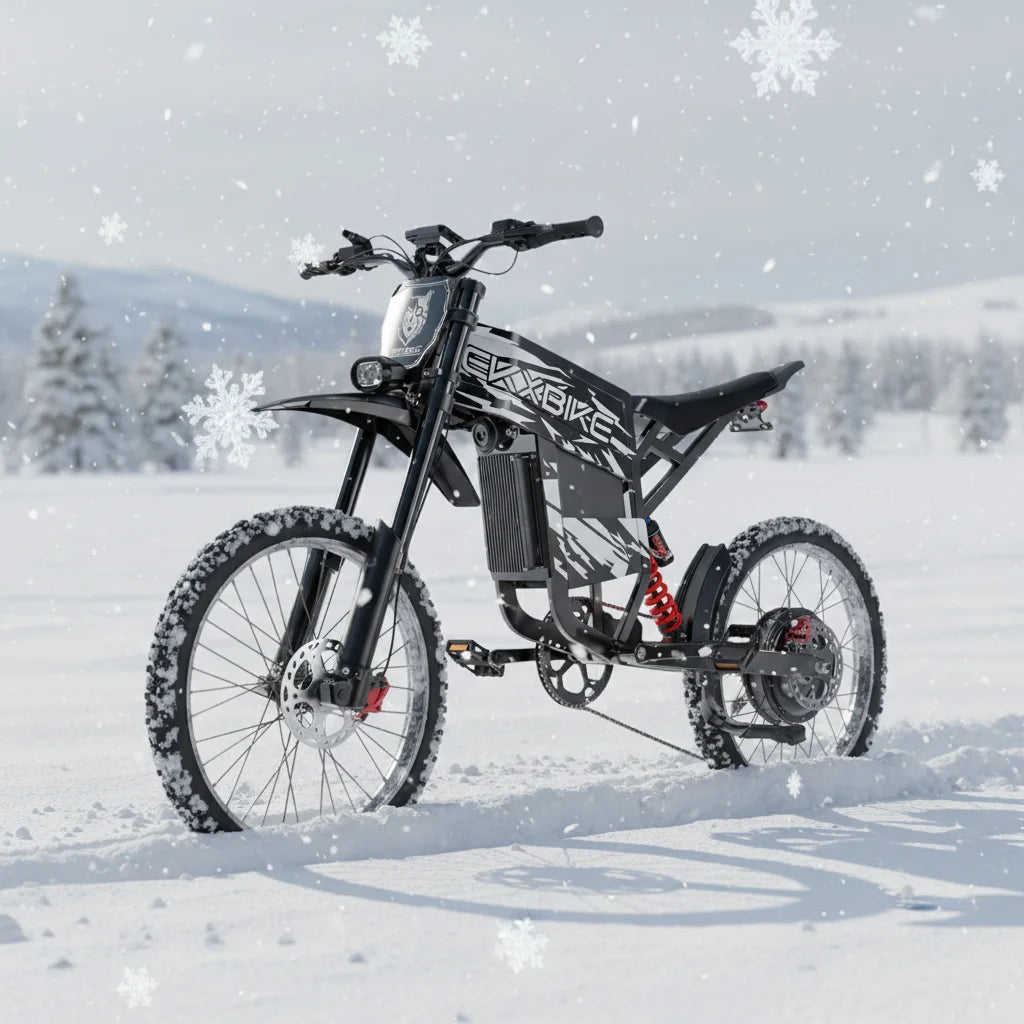 EKXBIKE TX1 Electric Bicycle 6000W Brushless Gearless Motors 60V30AH Lithium Battery Speed 80Kmh Adult Off Road MTB Ebike