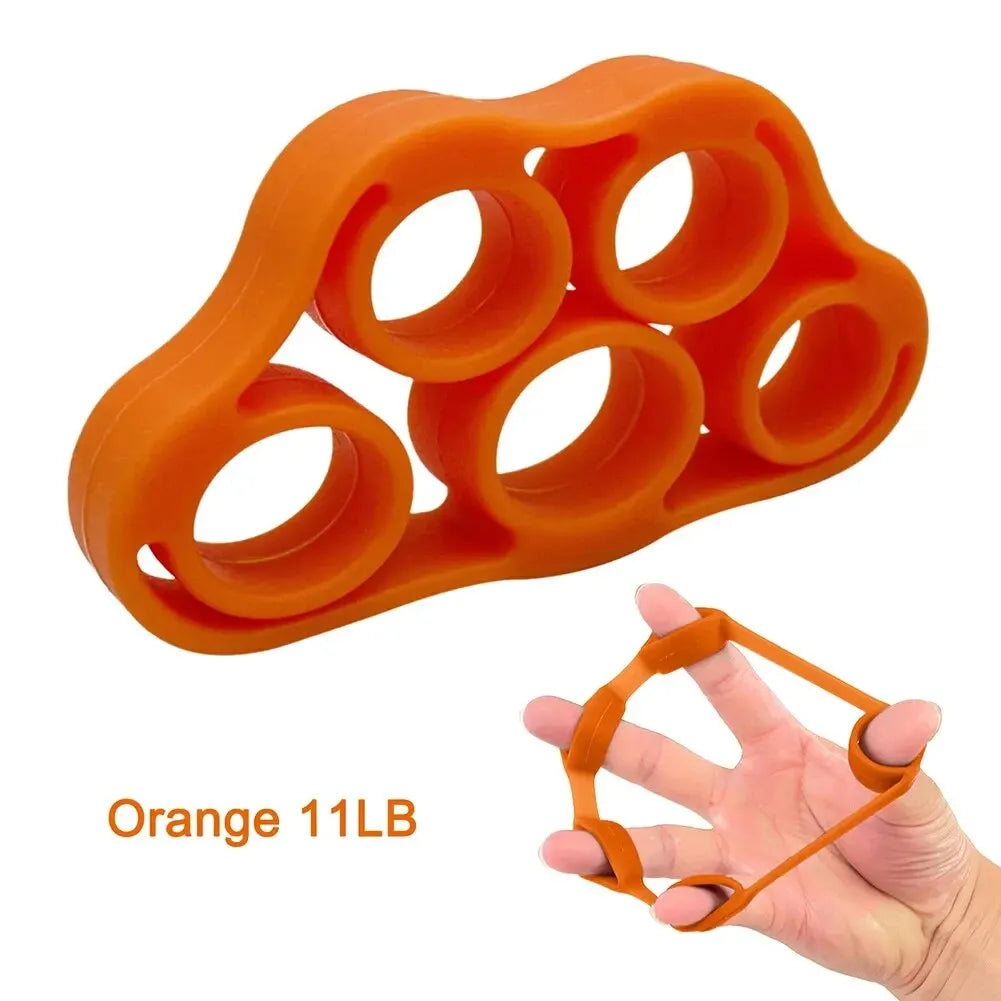 Silicone Five-Finger Training Hand Expanders Exerciser Wrist Stretcher Finger Gripper Expander Strength Rehabilitation Tensioner