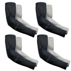 Ice Silk Sports Arm Sleeves for Outdoor Cycling Running Fitness UV Protection Breathable Sunshade Cooling Summer Arm Covers