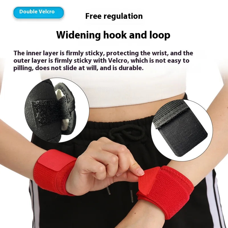 Pressure Wrapping Fitness Wrist Protector, Badminton Basketball Elastic Bandage Protector for Men and Women
