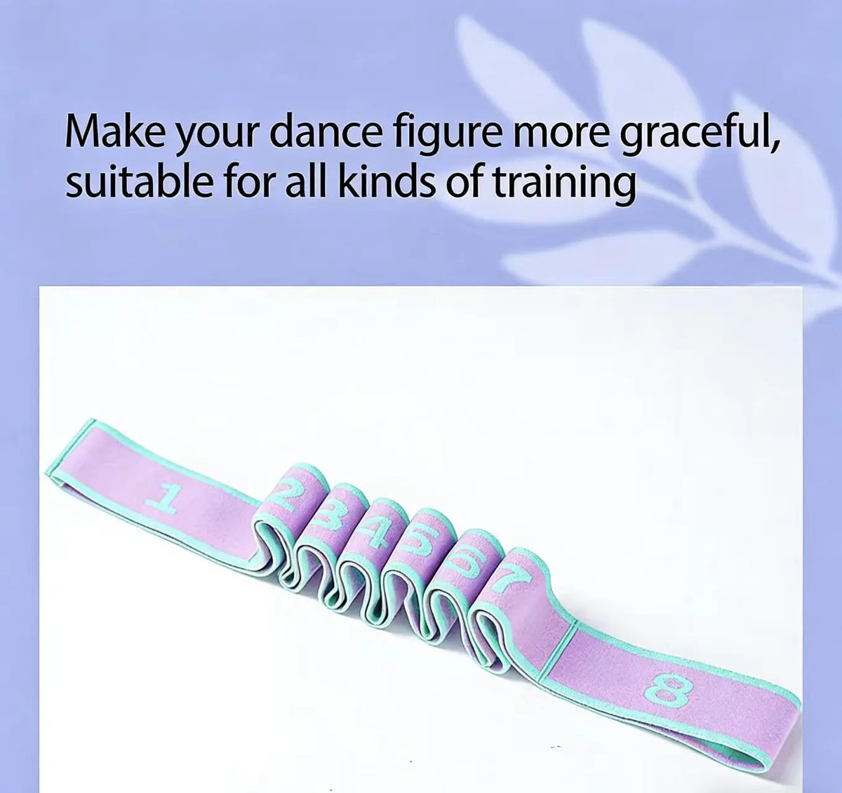 Extra Thick Yoga & Pilates Training Bands for Full-Body Workouts Non-Slip Portable Design for Home Gym Dance Studio & Travel
