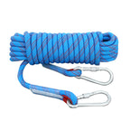 10mm Outdoor Rock Climbing Rope 10M Static Rapelling Rope for Fire Rescue Safety Escape Tree Climbing Durable for Outdoor Sports