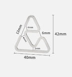 Outdoor Camping Multifunctional Integrated Hook Metal Tent Lamp Rack Double-headed Hanger Bidirectional Return Hook