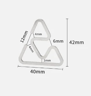 Outdoor Camping Multifunctional Integrated Hook Metal Tent Lamp Rack Double-headed Hanger Bidirectional Return Hook