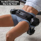Dumbbell Exercise Belt Hip Thrust Weight-Bearing For Effective Glute Bridge Barbell Workout Waist Fitness Weight Training