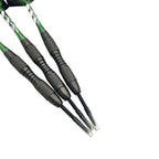Professional Hard Darts 3Pcs High Quality Steel Tip Darts Tungsten Steel Barrel Green Aluminum Dart Shafts Flights