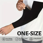 Unisex Arm Guards Sleeve Warmers UV Sun Protection Sports Support Sleeves Hand Cover for Running Fishing Cycling