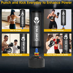 Standing boxing post with gloves, home fighting training sandbag, boxing bag with suction cup, holiday gift for sports men