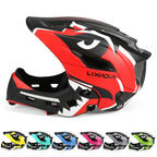 Kids Detachable Full Face Bike Helmet Children's Sports Child Cycling MTB Motorcycle Skateboarding Roller Skating Helmet