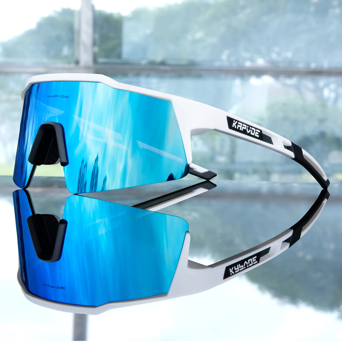 Kapvoe Bike Sunglasses Cycling Glasses for Man MTB Goggles Women Outdoor Camping Hiking Sports  UV400 Riding Bicycle Eyewear