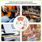 Wooden Melody Tool Round Circle of Fifths Wheel Melody Chord Tool Music Transpose Accessories For Musicians Beginners Songwriter
