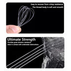 Clear fishing line for outdoor fishing and indoor crafts nylon material transparent color high-strength and low-visibility 656f