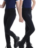 Summer children's equestrian pants high elasticity knitted children's horse riding pants full silicone