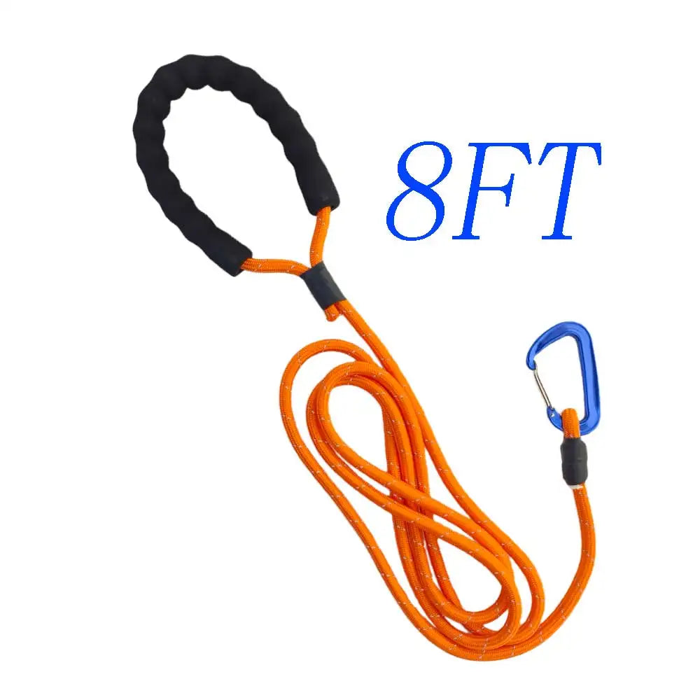 3FT/8FT Kayak Handle Drag Rope Tow Rope with Snap Carabiner for Kayak Canoe Inflatable Boat Carrying & Rescue