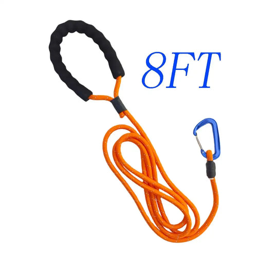 3FT/8FT Kayak Handle Drag Rope Tow Rope with Snap Carabiner for Kayak Canoe Inflatable Boat Carrying & Rescue