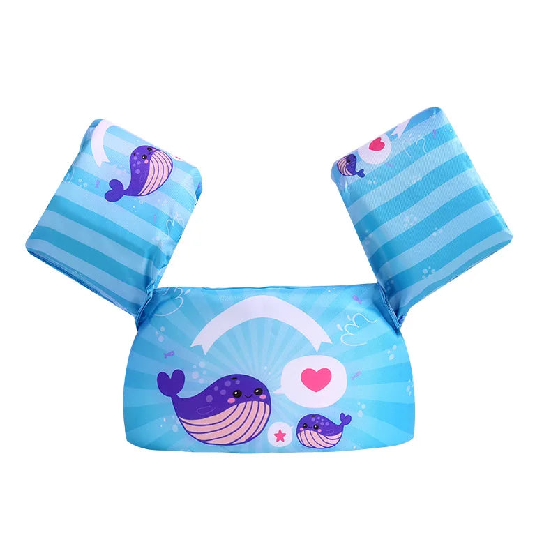 1Pc Pool Float Flamingo Swimming Vest Swimming Ring Summer Water Amusement Equipment Not Inflating Buoyancy Armbands