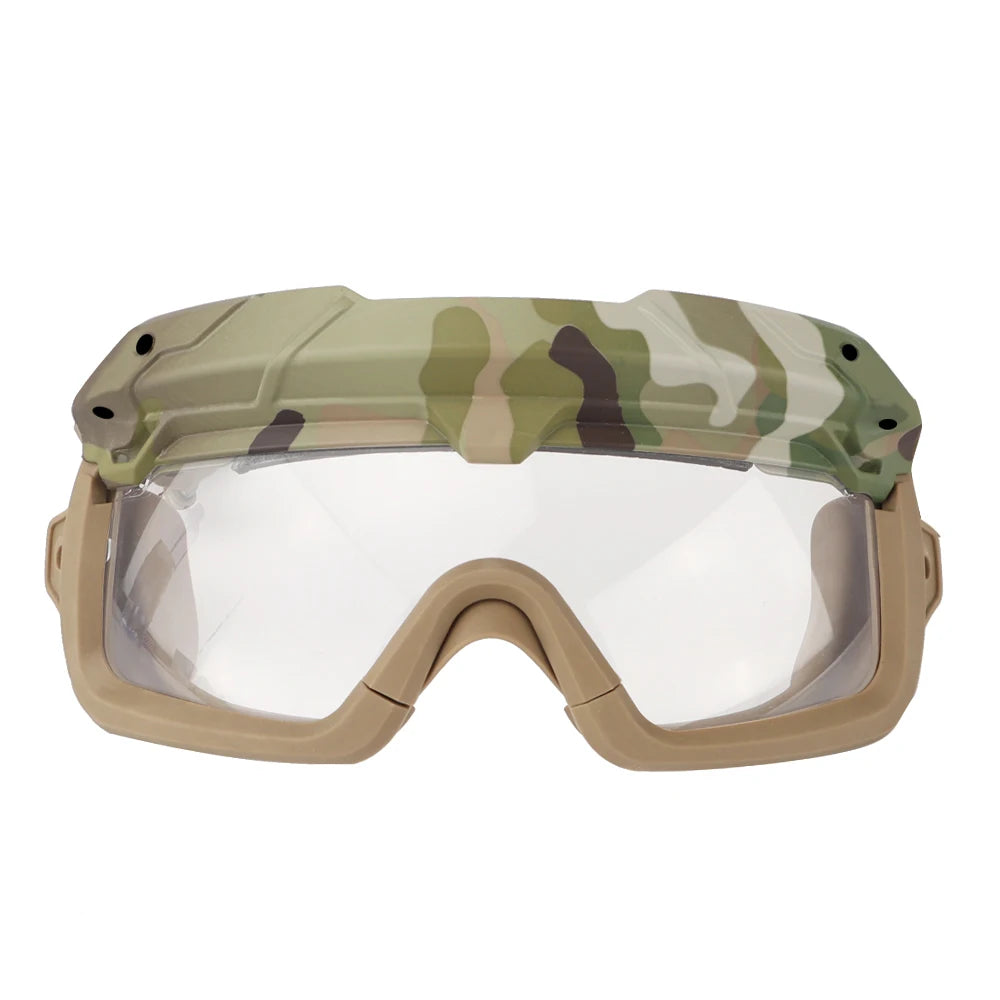 Tactical FAST Helmet Goggles Outdoor Airsoft Paintball Protective Glasses Sports Sunglasses Men Windproof Anti Fog Goggles