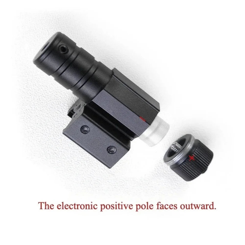 Adjustable Red Dot Positioning Pointer Universal Picatinny Mount Locator Outdoor Long Range Auxiliary Positioning Calibration