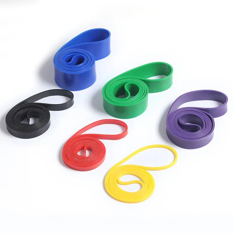 Heavy Duty Resistance Band Latex Elastic Belt Pull Up Assist for Pilates Workout Fitness Home Gym Shape Body Exercise