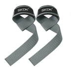 2PC Weightlifting Wrist Straps Sports Booster Belt Grip Belt Fitness Pull-up Bars Pull-ups Silicone Non-slip Deadlift Belt Band
