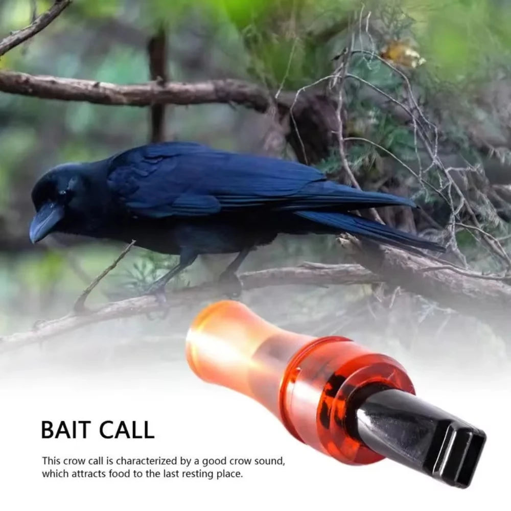 Tactical Crow Caller Whistle - Realistic Bird Call Hunting Tool for Outdoor Hunting & Wildlife Attracting