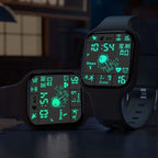 Fashion Sports Watches for Men Women Waterproof LED Sports Watches Spaceman Multifunction Clock Student Electronic Wristwatch