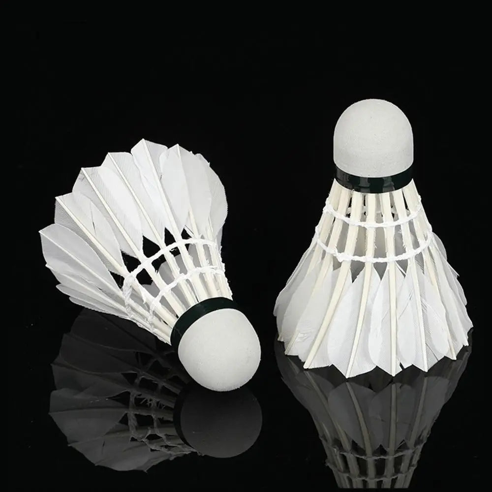 3/6/12Pcs New White Badminton Shuttlecock Durable Professional Badminton Balls Training Sport Badminton Trainer Household